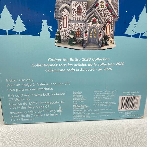 Carole Town Collection St. Isabel's Chapel EUC With Foam & Box - Picture 10 of 12